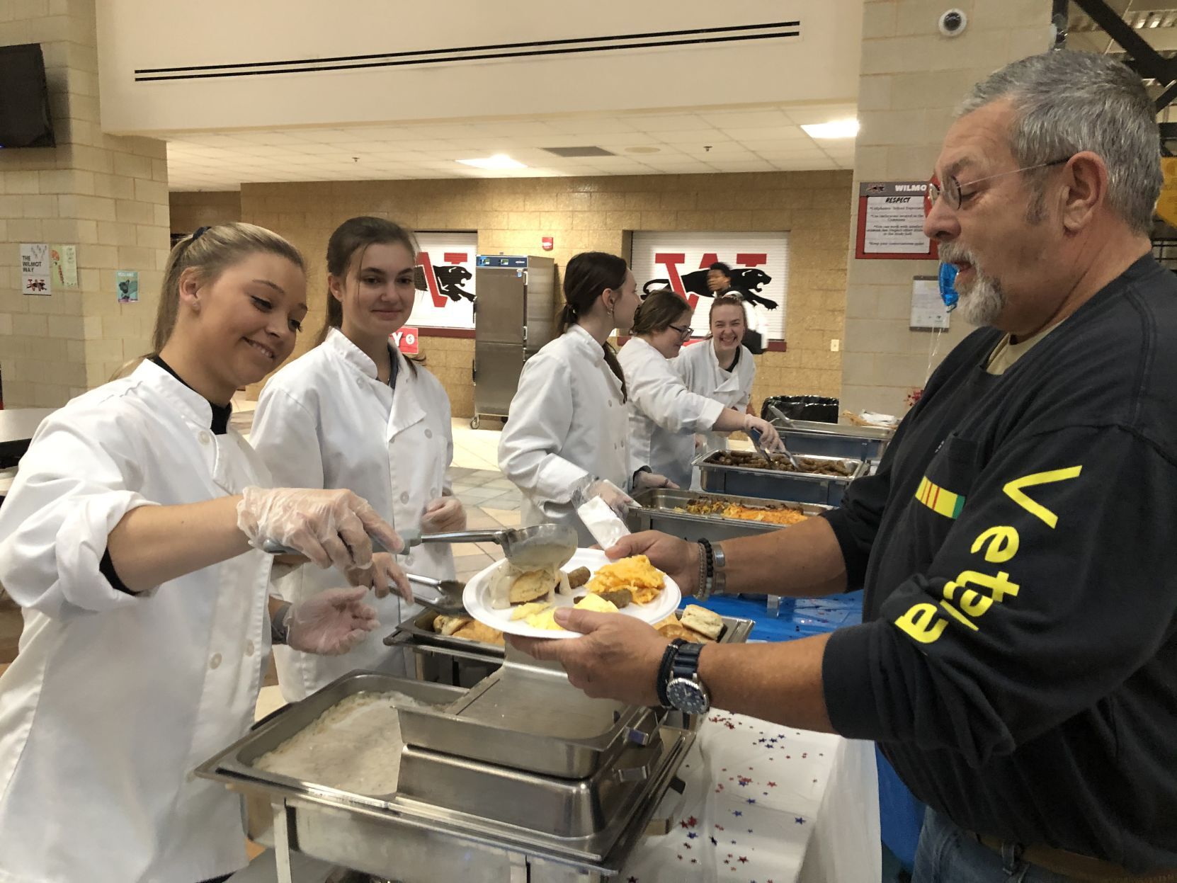 WUHS veterans breakfast